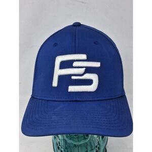 P3 FS Logo Royal Blue A-Flex Perforated Performance Baseball Cap Hat S/M